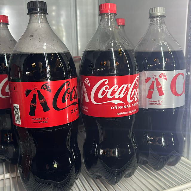 20 oz Diet Coke.