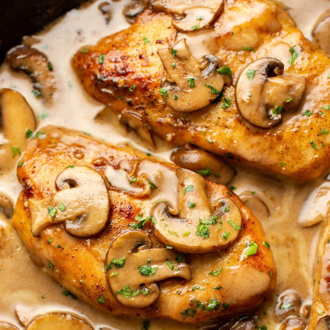 Chicken Marsala.