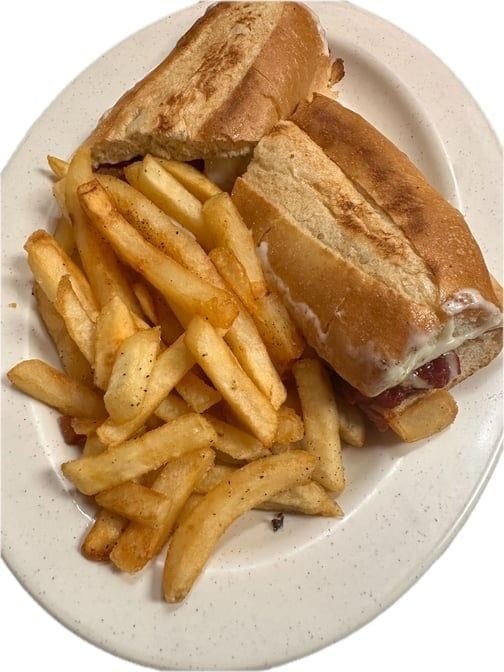 Chicken Parmigiana Sandwich.