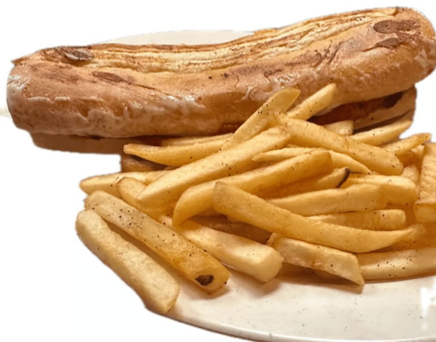 Sausage Parmigiana Sandwich.