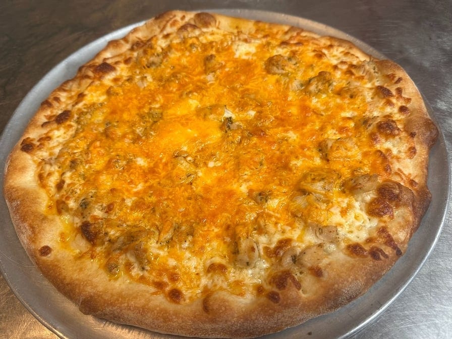 Buffalo Chicken Pizza.