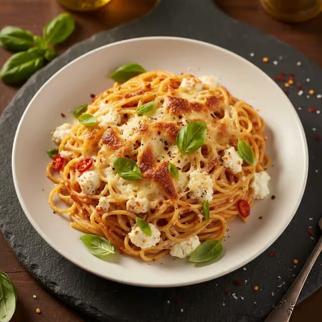 Baked Spaghetti.