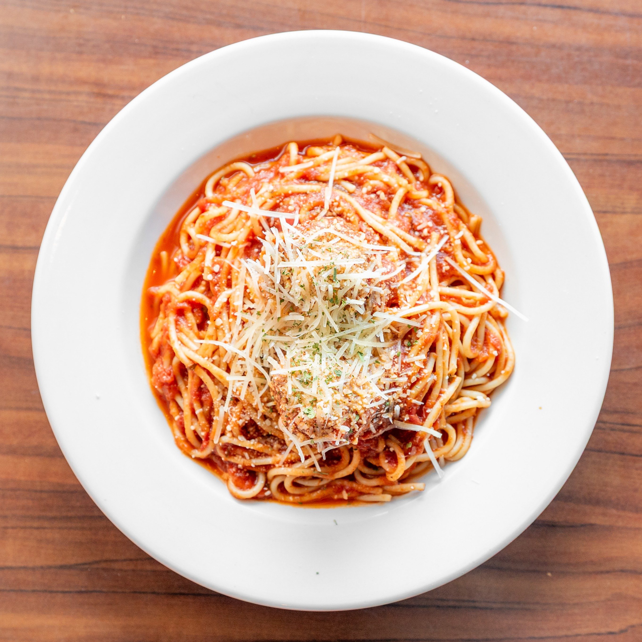 Spaghetti With Meatballs.