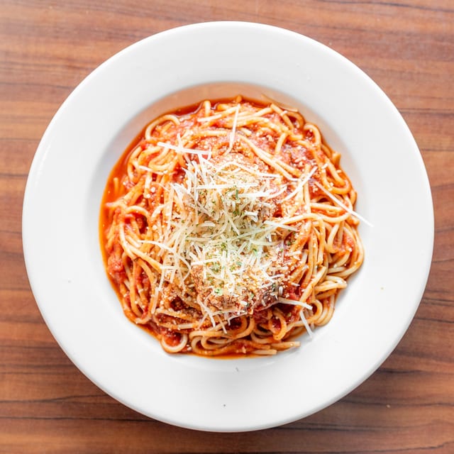 Spaghetti With Meatballs.