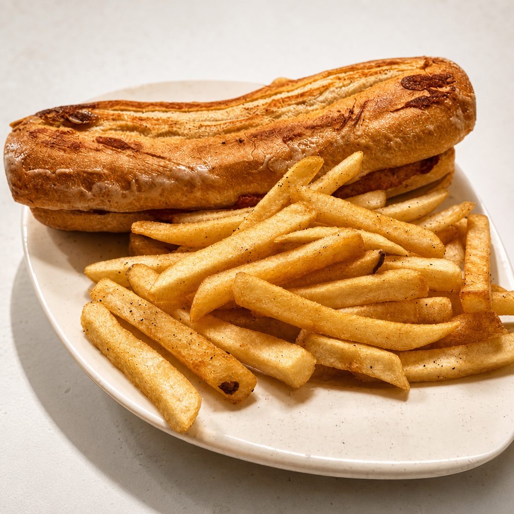 Steak and Cheese Sub.