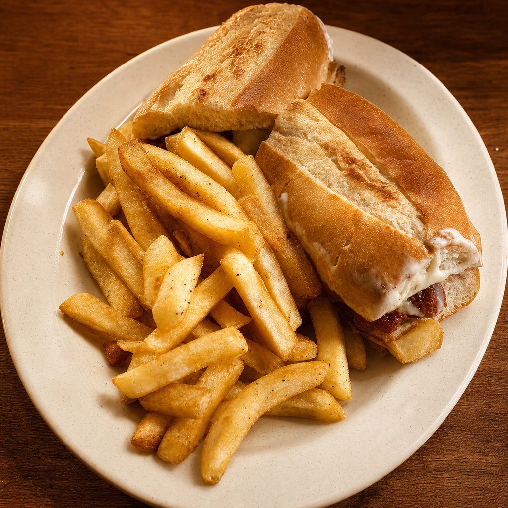Sausage and Peppers Sub.