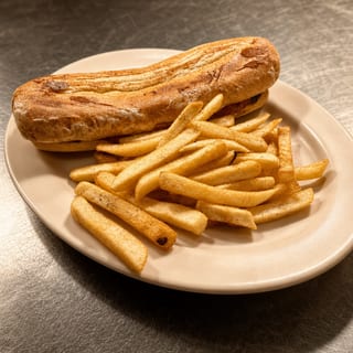 Meatball Parmigiana Sandwich