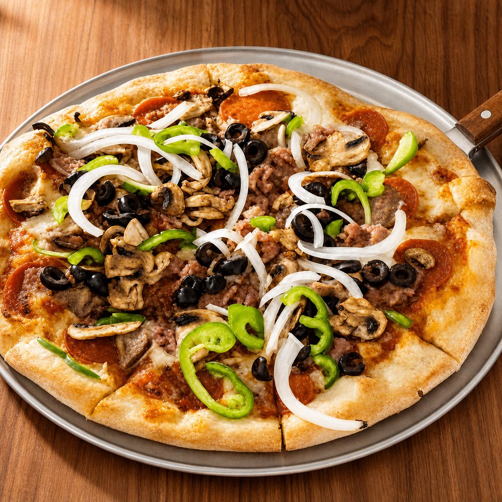 Deluxe Pizza.