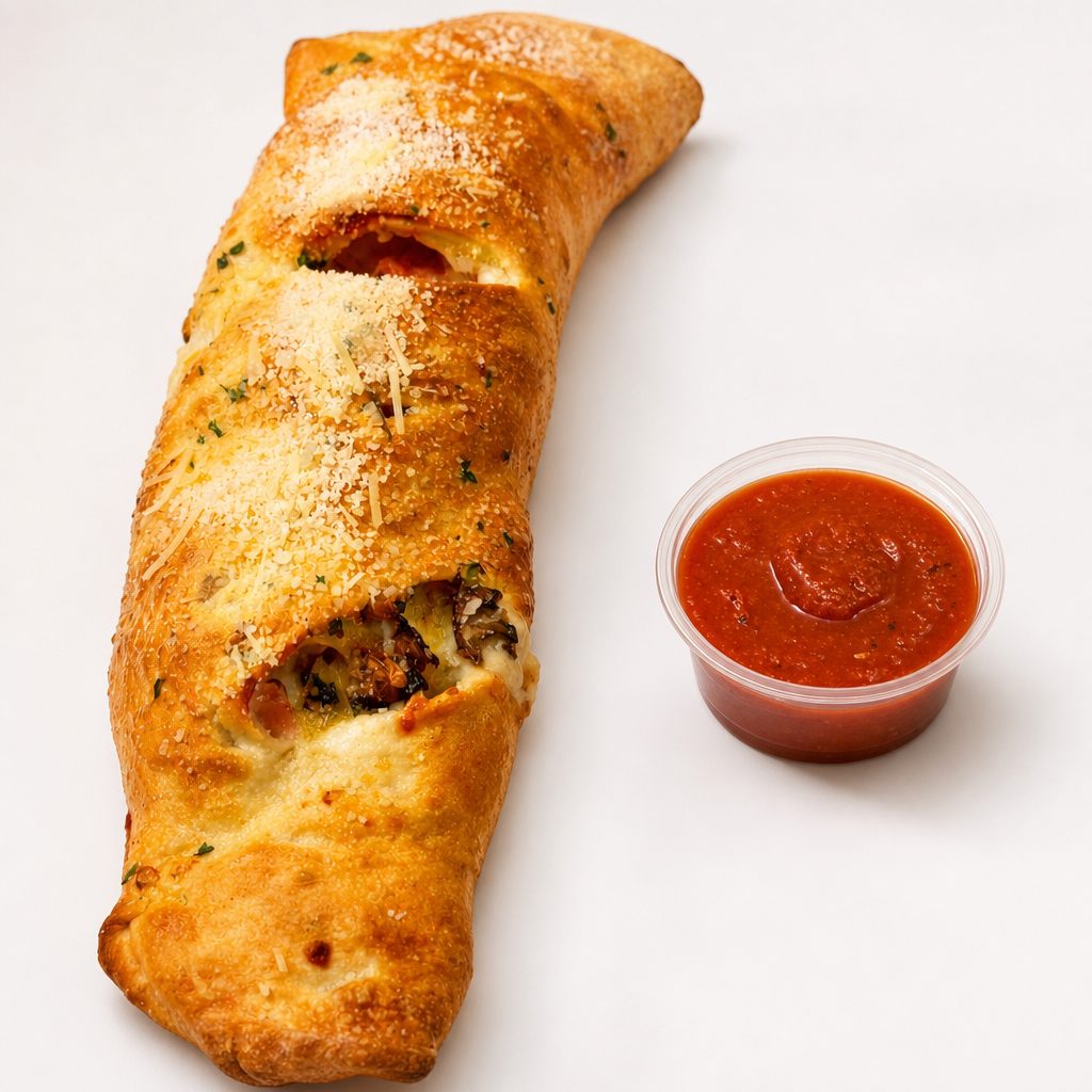 Cheese Steak Stromboli.