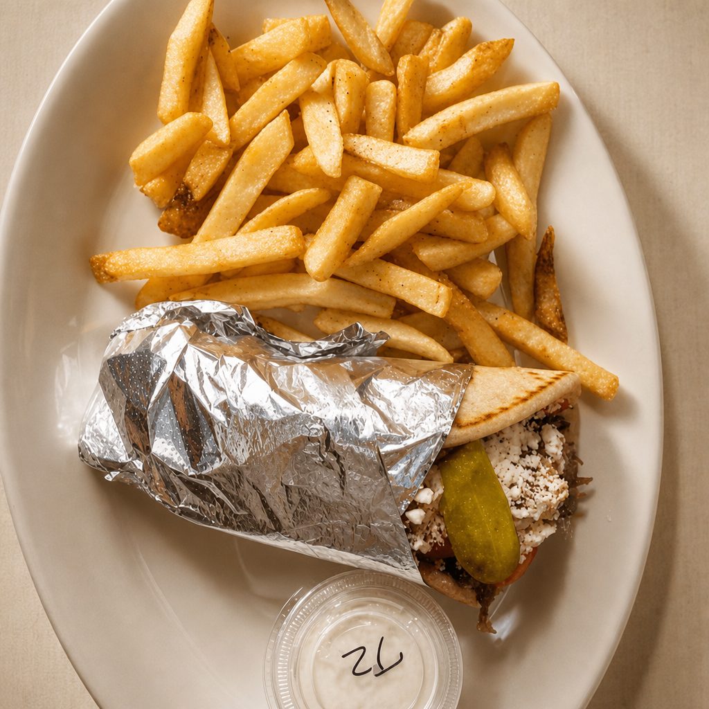 Chicken Gyro Lunch Special.