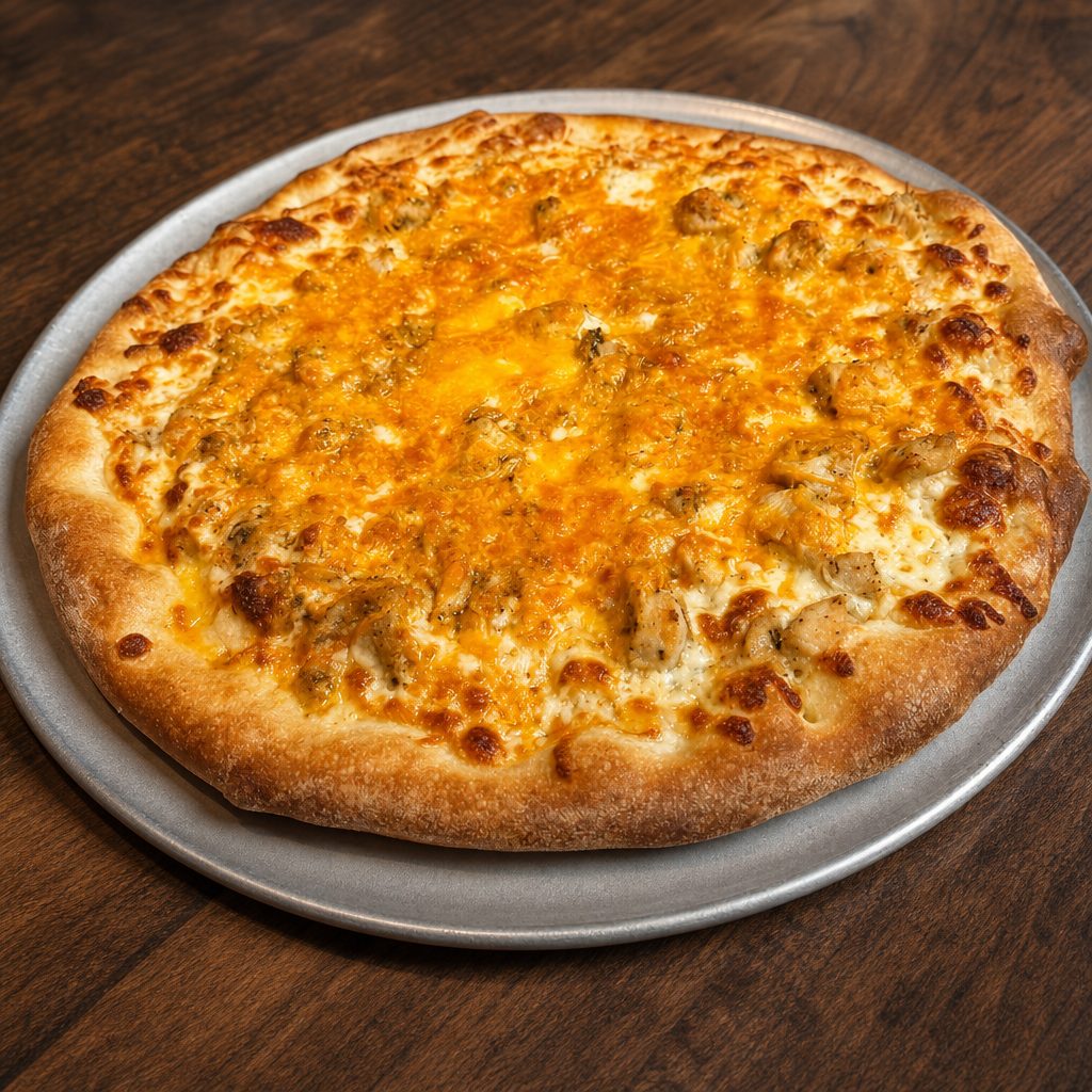Buffalo Chicken Pizza.