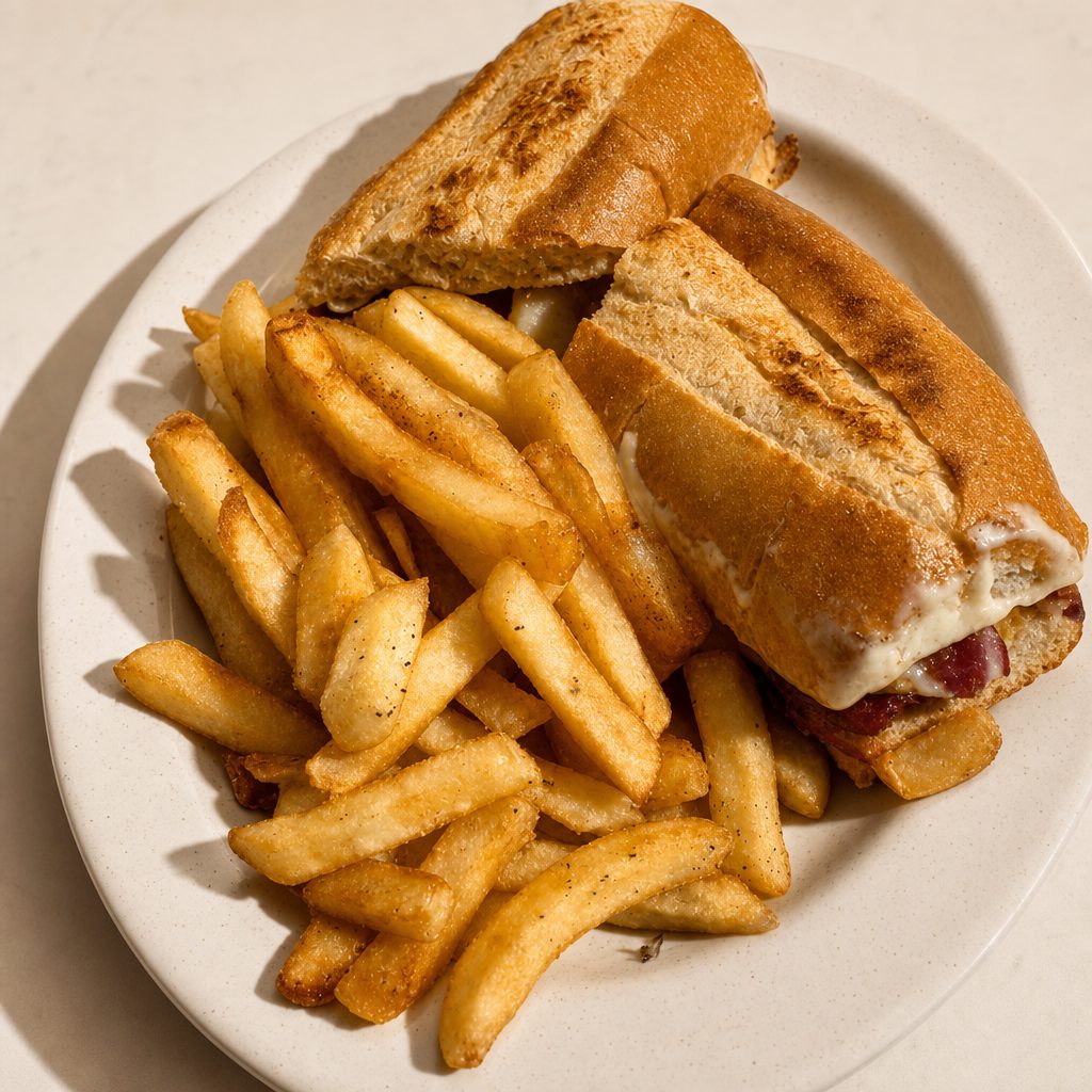 Chicken Parmigiana Sandwich.