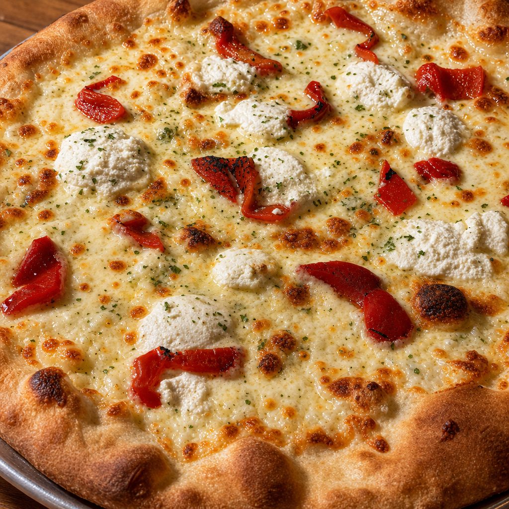 Arya Bianca Pizza.