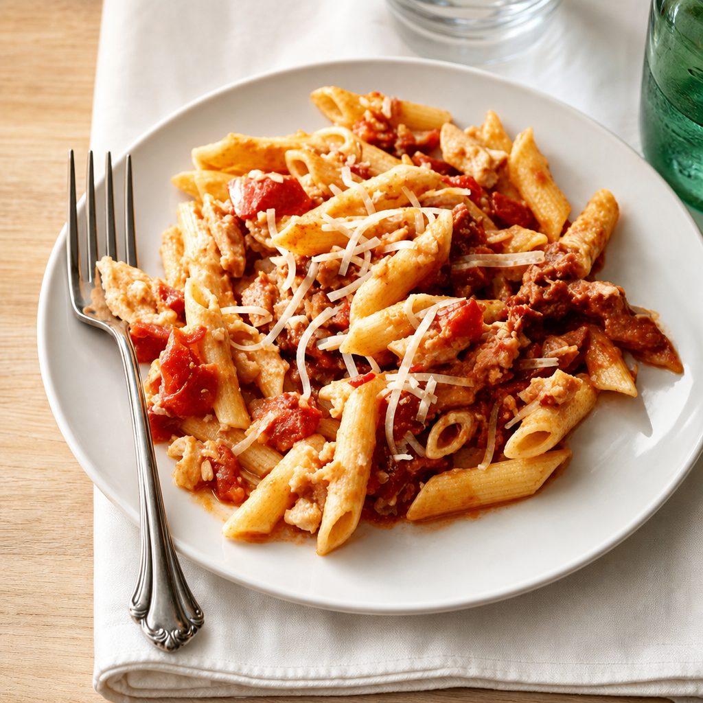 Penne Alla Vodka.