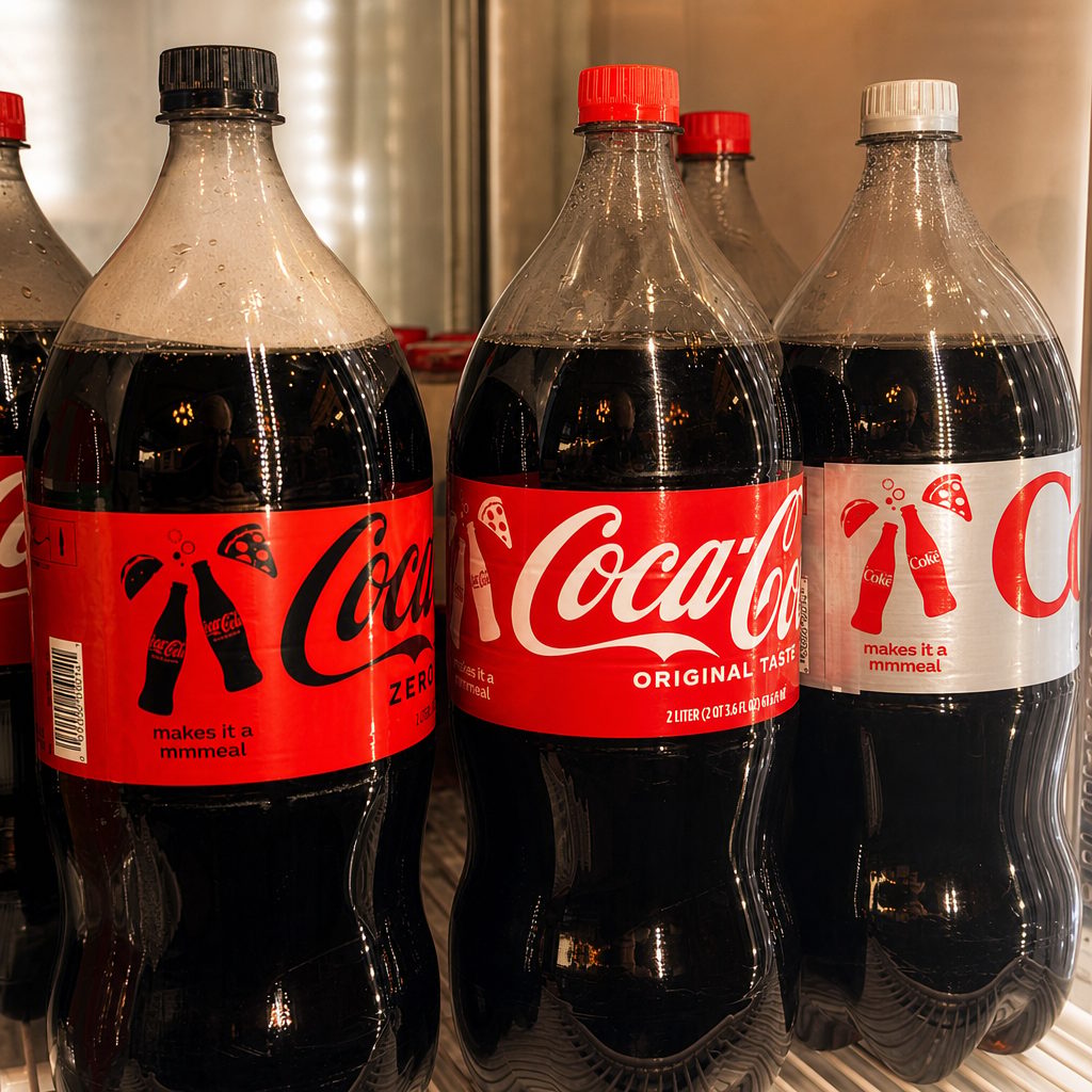 20 oz Diet Coke.