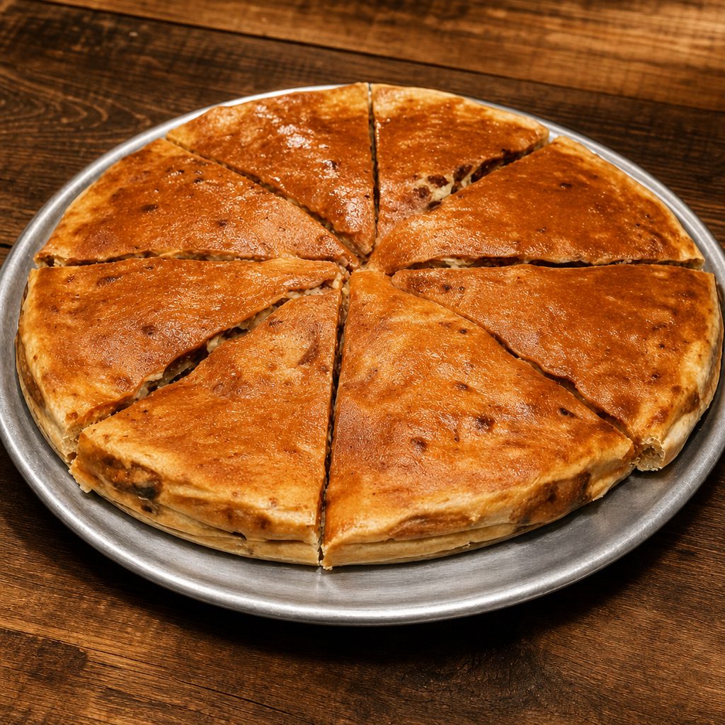 Stuffed Chicken Pizza.