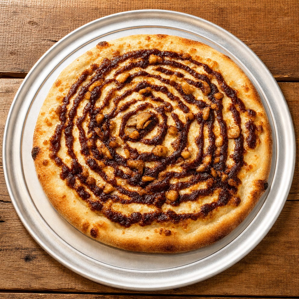 BBQ Chicken Pizza.