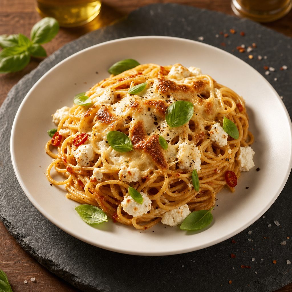 Baked Spaghetti.